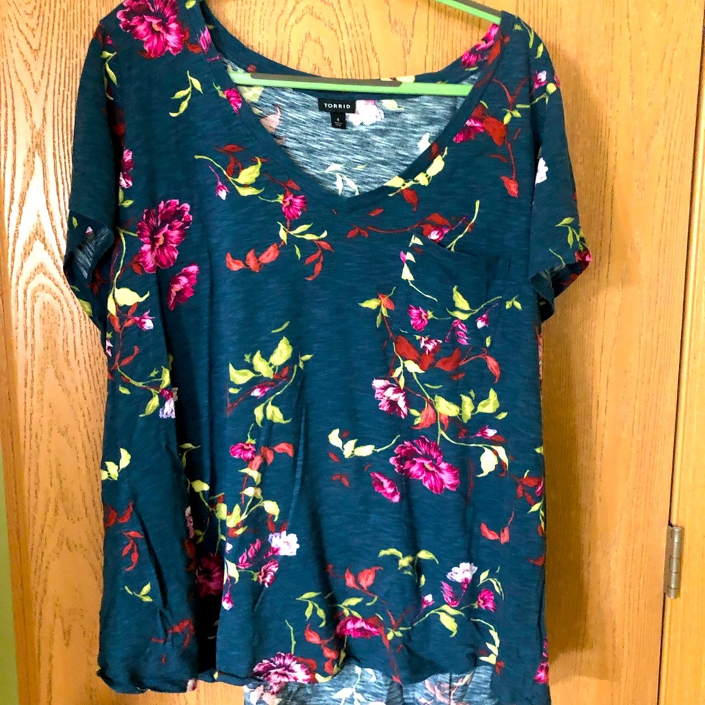 Torrid Floral T-Shirt